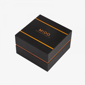 Luxury Watch Case with Leather Insert