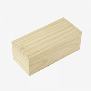 Wooden Slip Lid Twelve-Insert Box