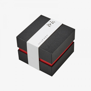 Black & Red 2-Piece Neck Box