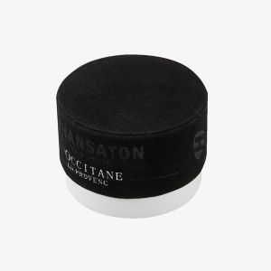 Beauty Cream Round Box with Black Velvet