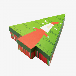 Christmas Tree Shaped Holiday Box