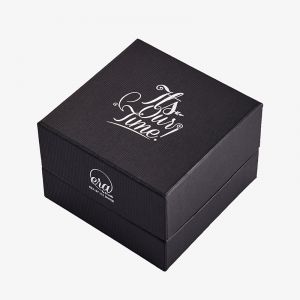 Black & White Texture Watch Box