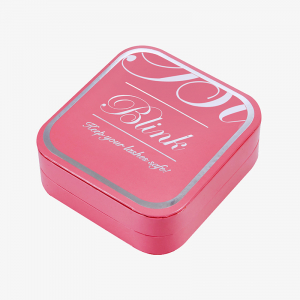 Pink Lash Box with Silver Foil & Sleeve