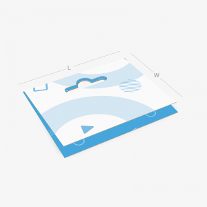 Turnkey Foldover Header Card