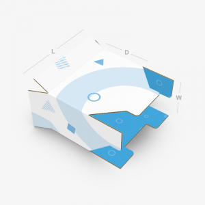 Regular Slotted Container (Snap Lock Bottom)