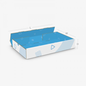 Roll Side Corrugated Tray 