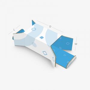 Digital Corrugated Straight Tuck End