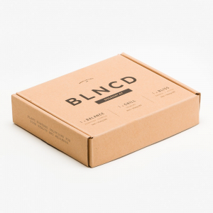 Corrugated Kraft Product Sample Box