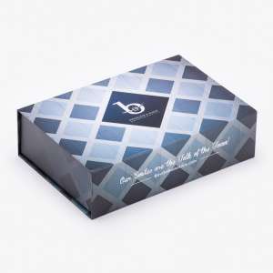 Blue Pattern Dental Box with Insert 