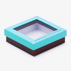 Cardboard Box with Window Lid