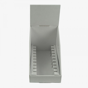 White Ten Pocket CD Display