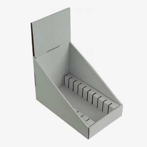 White Ten Pocket CD Display