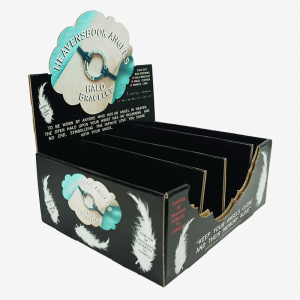 Black Four-Pocket Display for Accessories