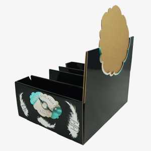 Black Four-Pocket Display for Accessories