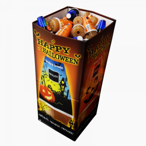 Golden Brown Dump Bin For Air Fresheners