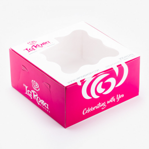 Flip Top Cake Boxes with Window