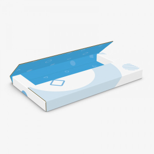 One Piece Folder with Air Cells