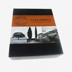 3 Wine Black Box with Insert