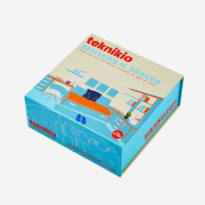 Blue Illustration Magnetic Craft Box